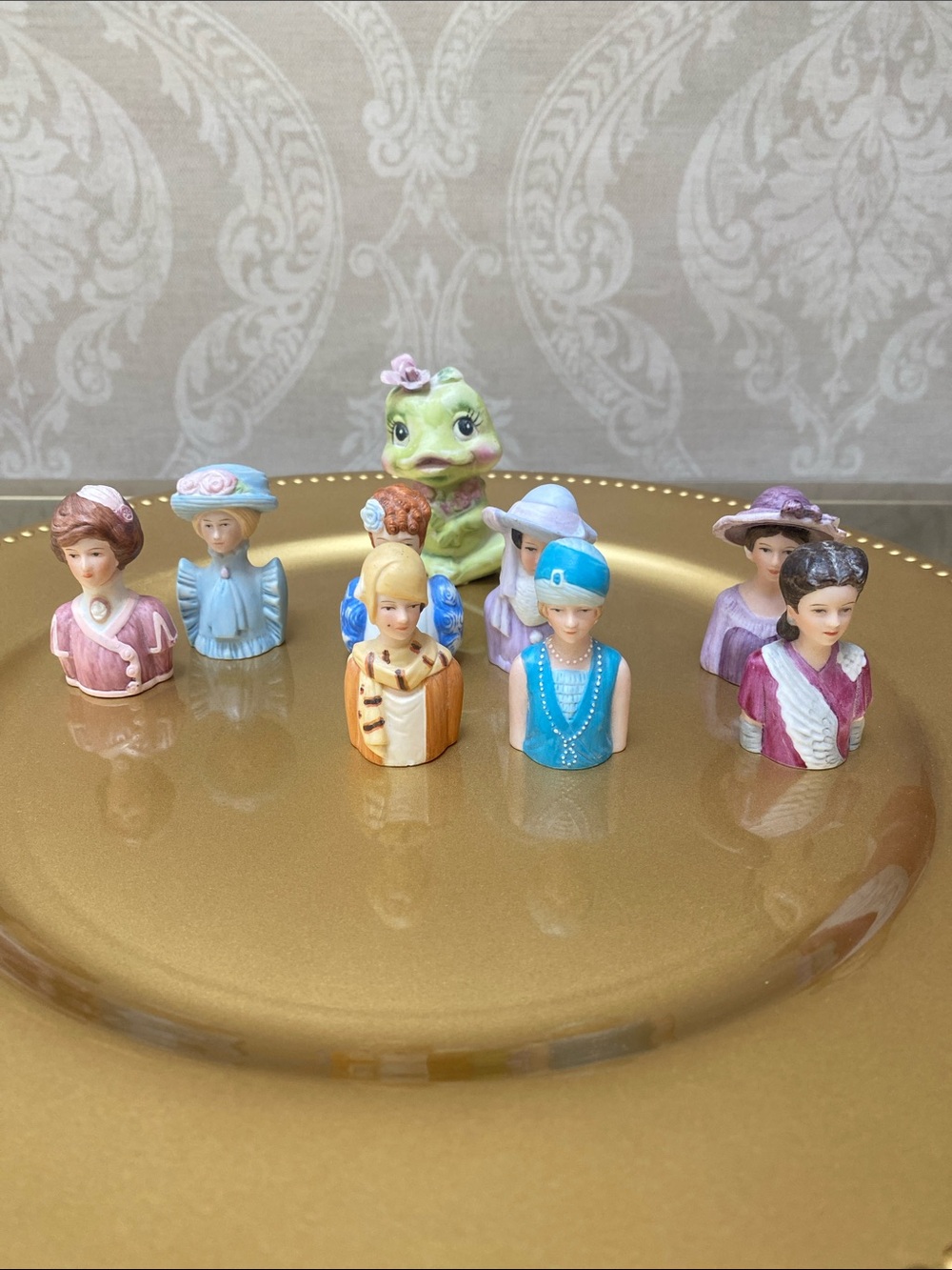 Avon Mini Figurines, 2 Inches Tall